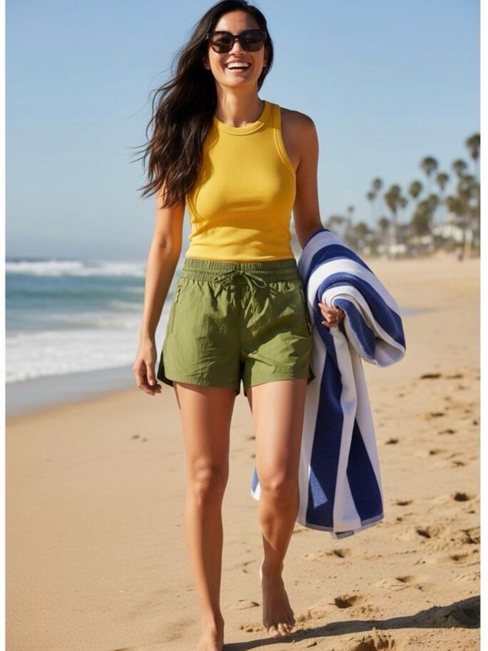NWT Eddie Bauer Mountain Crinkle Shorts Departure Collection, Size XL, Olive